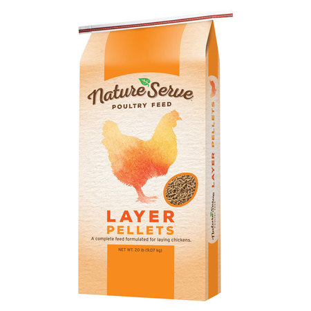 NATURESERVE Layer Pellet Feed 20# 104020